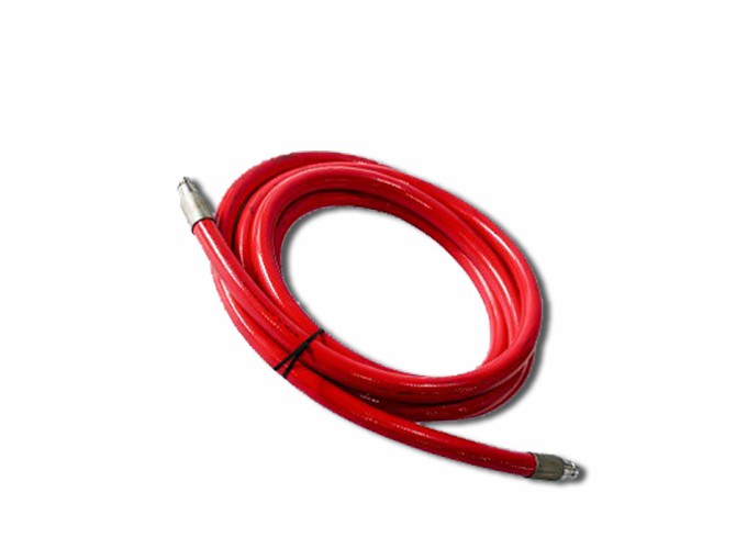 Red outlet pipe